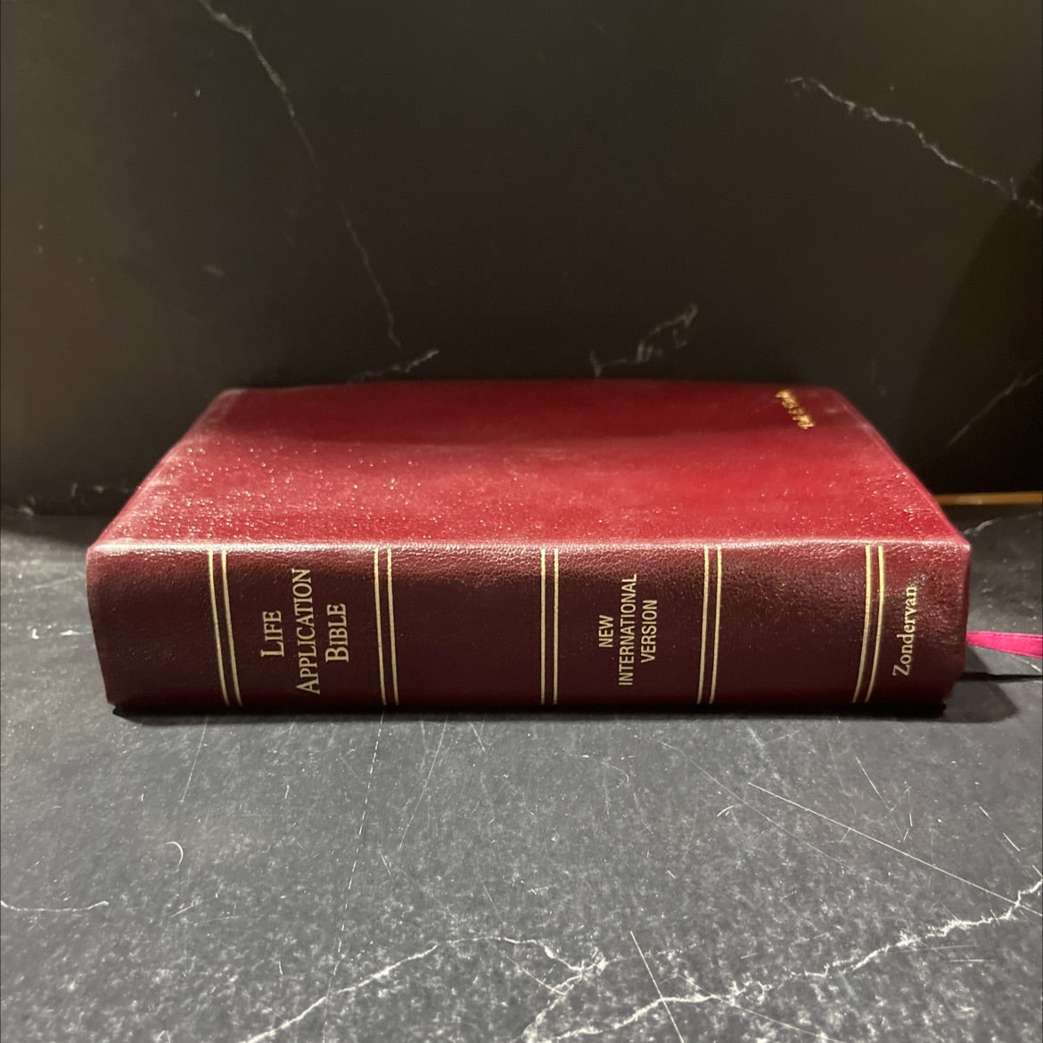 holy bible life application new international version book, by Tyndale House Publishers, Inc. and Zondervan Publishing image 1