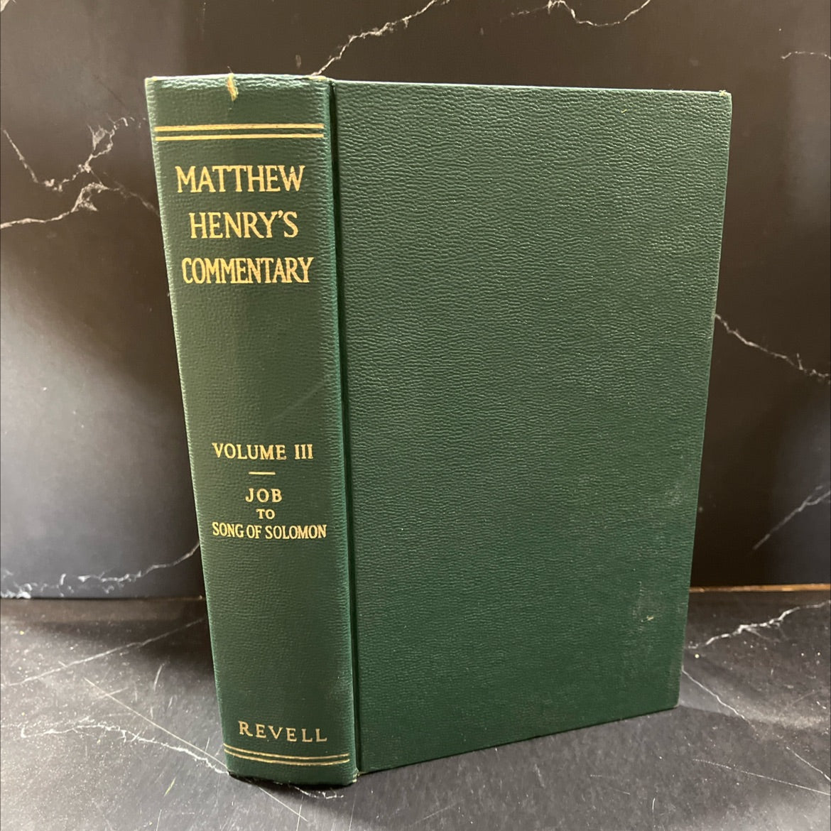 holy bible matthew henry's commentary on the whole bible vol. iii job to song of solomon book, by matthew henry, image 1