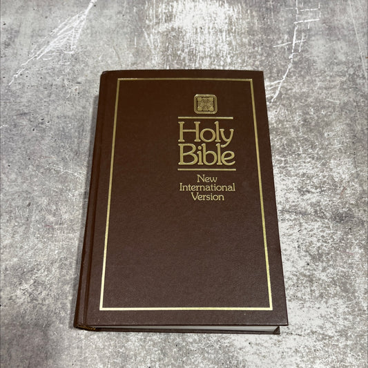 holy bible new international version book, by international bible society, 1987 Hardcover image 1