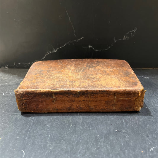 holy bible new testament book, by unknown, 1847 Leather image 1