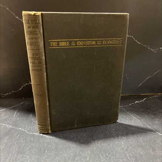 holy bible of the expositor and the evangelist new testament volume 16. james book, by w. b. riley, d.d., 1931 Hardcover image 1