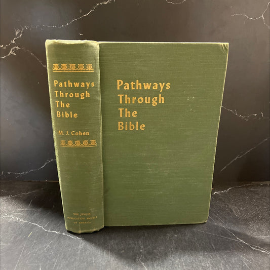holy bible pathways through the bible book, by mortimer j. cohen, 1955 Hardcover image 1
