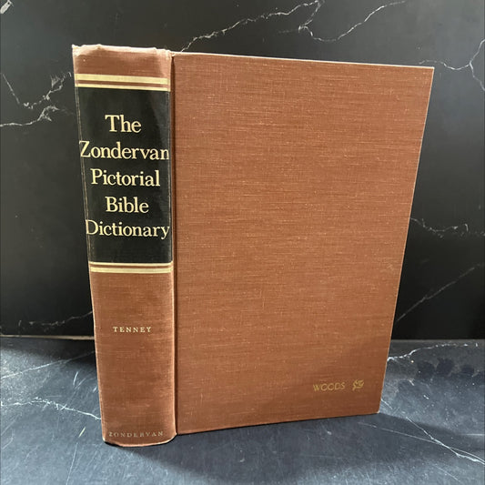 holy bible pictorial dictionary book, by merrill c. tenney, 1972 Hardcover image 1