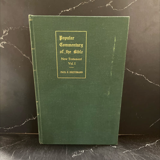 holy bible popular commentary of the bible the new testament volume i the gospel according to saint matthew the gospel image 1