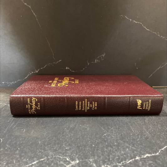 holy bible prophecy edition book, by Jack Van Impe, 1999 Leather image 1