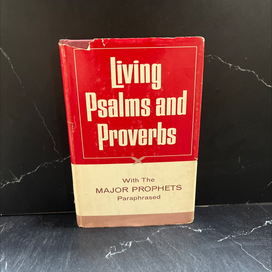 holy bible psalms and proverbs major prophets isaiah jeremiah ezekiel book, by Kenneth N. Taylor, 1967 Hardcover image 1