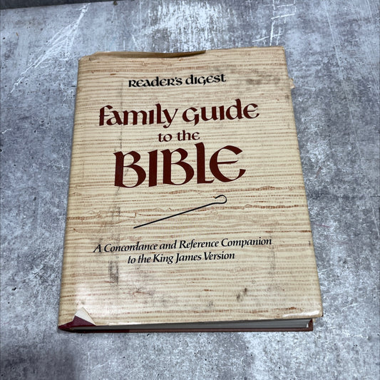 holy bible reader's digest family guide to the bible book, by unknown, 1984 Hardcover image 1