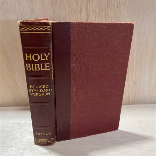 holy bible revised standard version book, by unknown, 1953 Hardcover, Vintage image 1