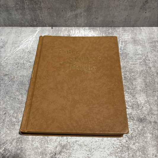 holy bible stories that live book, by Patricia Summerlin Martin, 1966 Hardcover image 1