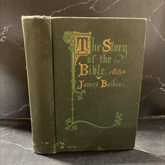 holy bible story a connected narrative re-told from holy scripture book, by rev. james baikie, 1926 Hardcover image 1