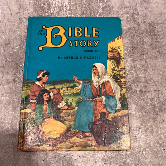 holy bible story b the book of beginnings/volume 1 book, by Arthur S. Maxwell, 1953 Hardcover image 1
