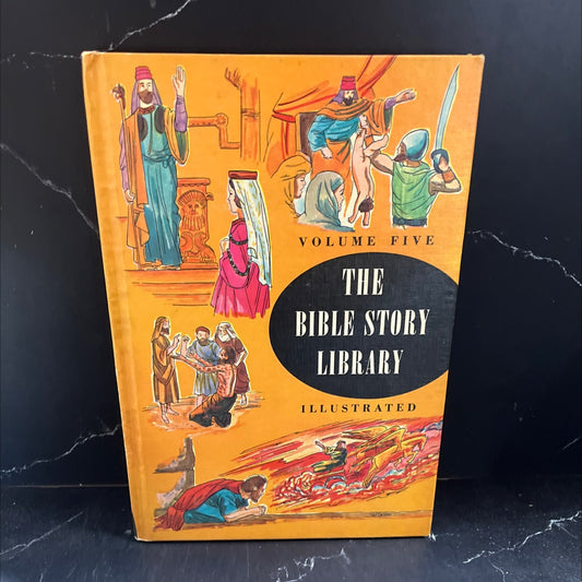 holy bible story library volume five from absalom's death to isaiah book, by turner hodges, 1963 Hardcover image 1