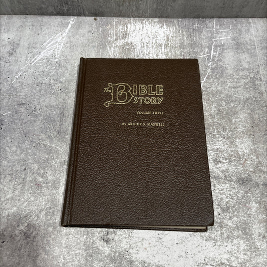 holy bible story volume three book, by arthur & maxwell, 1954 Hardcover image 1
