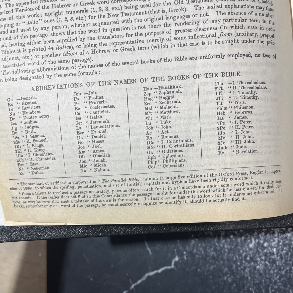 holy bible strong's exhaustive concordance book, by James Strong, 1970 Leather image 3