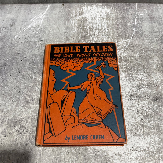 holy bible tales for very young children book, by lenore cohen, 1934 Hardcover image 1