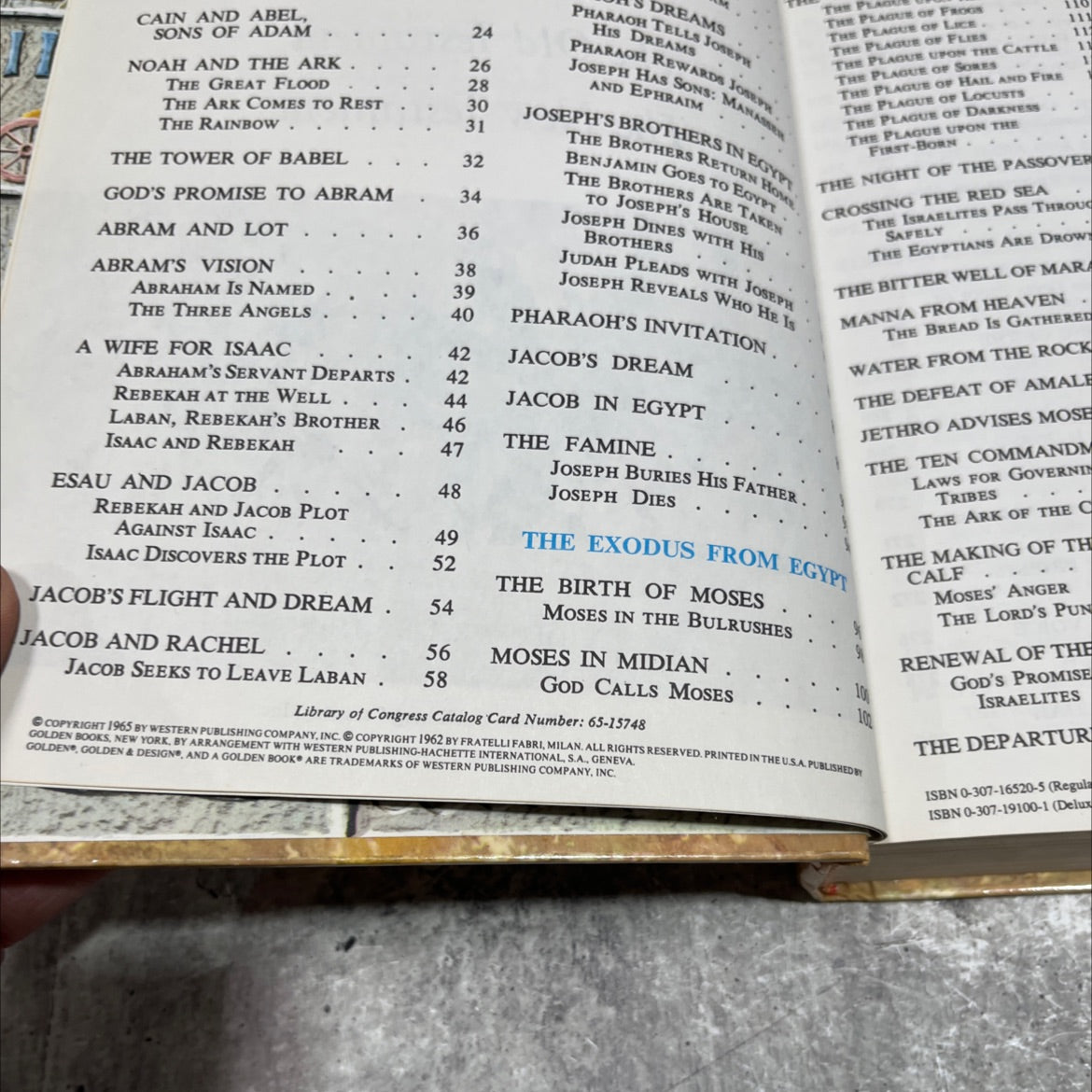 holy bible the children's bible the old testament the new testament book, by m. nts, s.s.l. board, 1965 Hardcover image 3