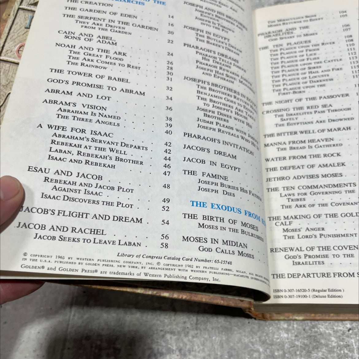 holy bible the children's bible the old testament the new testament book, by s.m. pino, s.s.l. n, d.c. th.d., 1965 image 3