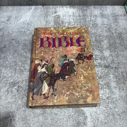 holy bible the children's bible the old testament the new testament book, by S.M., S.S.L. C. D., 1965 Hardcover image 1
