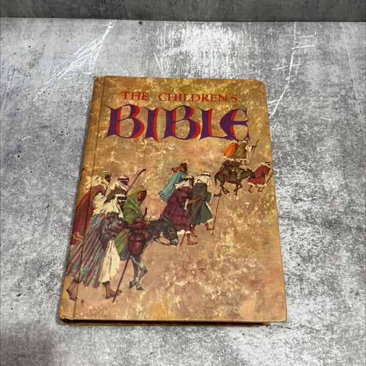 holy bible the children's bible the old testament the new testament book, by unknown, 1965 Hardcover image 1