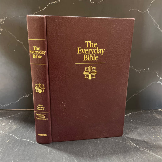 holy bible the everyday bible book, by Worthy Publishing, 1987 Hardcover image 1