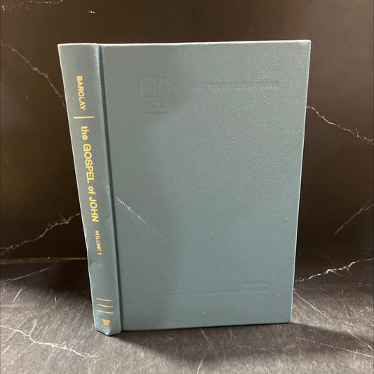 holy bible the gospel of john volume 1 chapters 1 to 7 revised edition book, by william barclay, 1975 Hardcover image 1