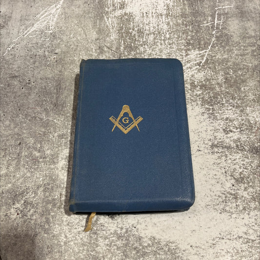 holy bible the great light in masonry book, by john wesley kelchner, 1940 Leather image 1