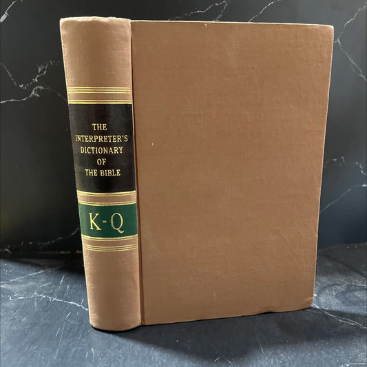 holy bible the interpreter's dictionary of the bible an illustrated encyclopedia book, by john knox, muel terrien, 1962 image 1