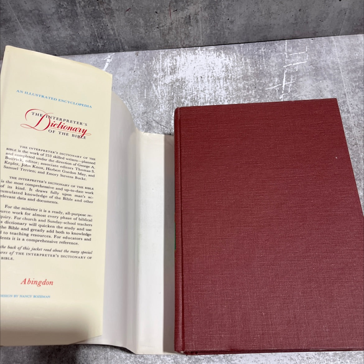 holy bible the interpreter's dictionary of the bible an illustrated encyclopedia book, by knox terrien, 1980 Hardcover image 4