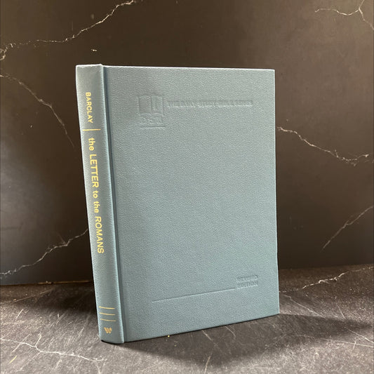 holy bible the letter to the romans book, by william barclay, 1975 Hardcover image 1