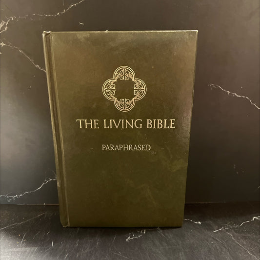 holy bible the living bible book, by unknown, 1973 Leather image 1