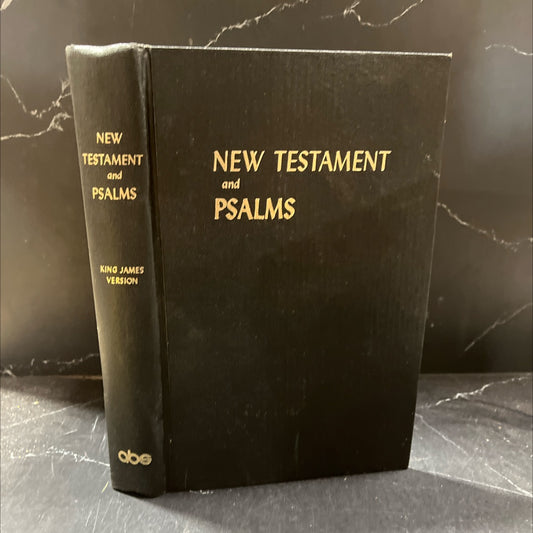 holy bible the new testament and the book of psalms book, by unknown, 1972 Hardcover image 1