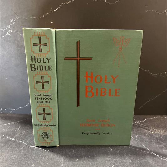 holy bible the old testament confraternity-douay with the new confraternity of christian doctrine translation and the image 1