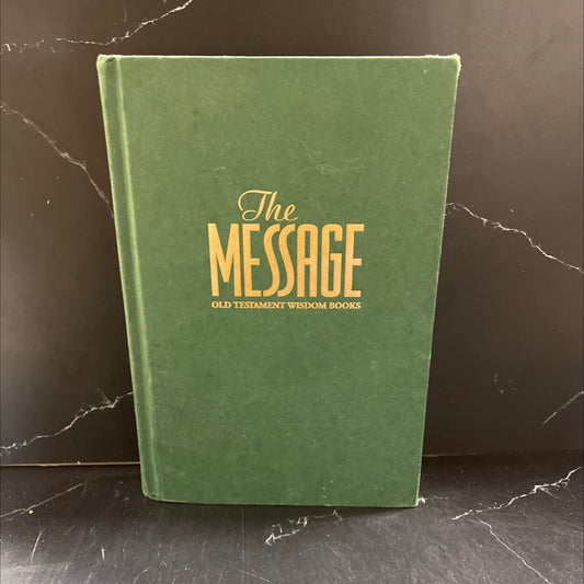 holy bible the wisdom books book, by eugene h. peterson, 1996 Hardcover image 1