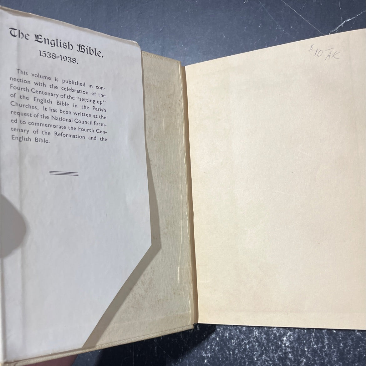 holy bible under the tudor sovereigns book, by rev. w. t. whitley, m.a., ll.d., 1937 Hardcover image 4