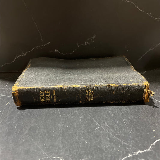 holy bible book, by rev. c. i. scofield, d.d., 1945 Leather image 1