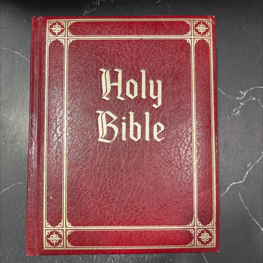 holy bible book, by unknown, 1965 Leather image 1