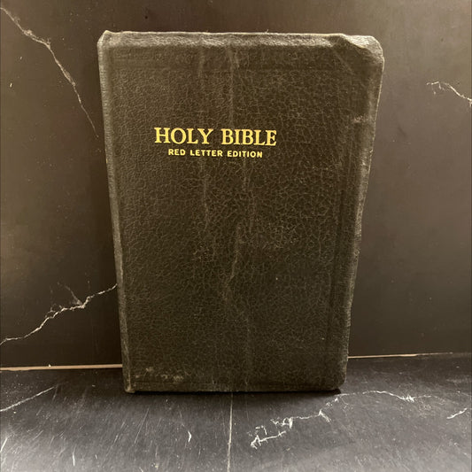 holy bible book, by unknown, unknown Leather image 1