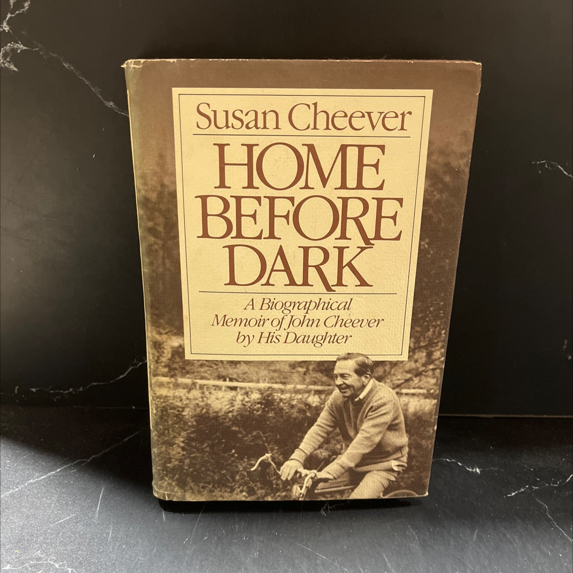 home before dark book, by Susan Cheever, 1984 Hardcover image 1