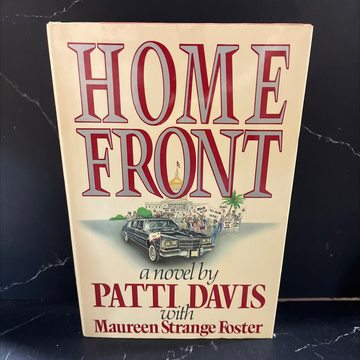home front book, by patti davis, 1986 Hardcover image 1