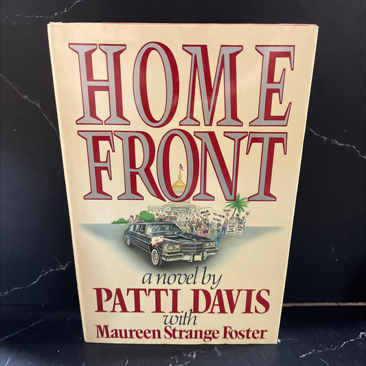home front book, by patti davis, 1986 Hardcover image 1