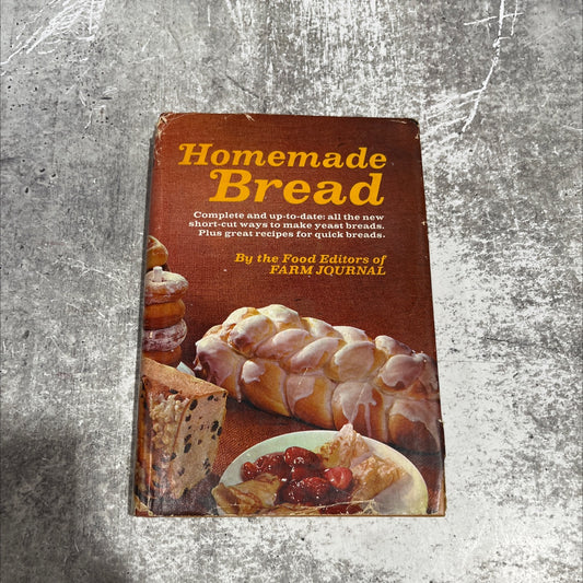 homemade bread book, by food editors of farm journal, 1969 Hardcover image 1