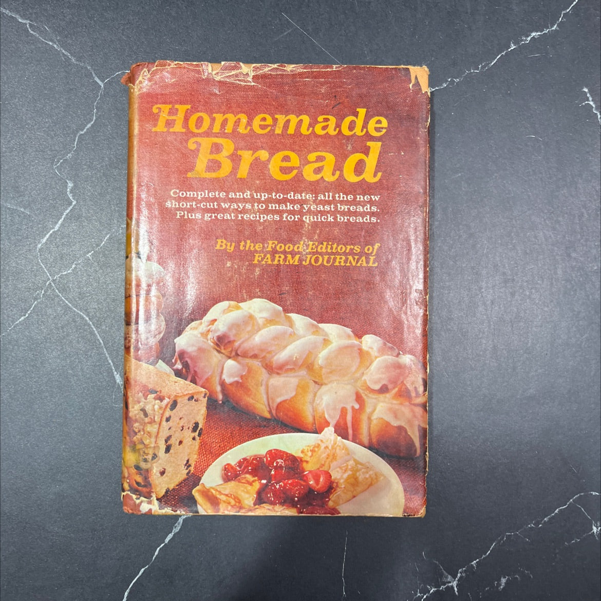 homemade bread book, by food editors of farm journal, 1969 Hardcover image 1