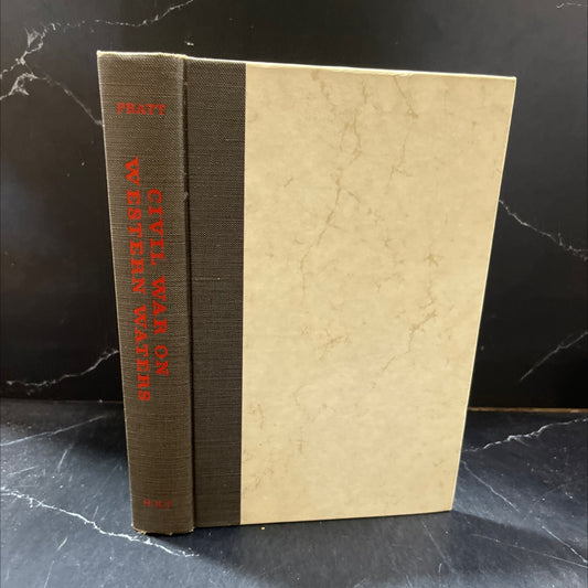 homer civil war on western waters book, by fletcher pratt, 1956 Hardcover image 1