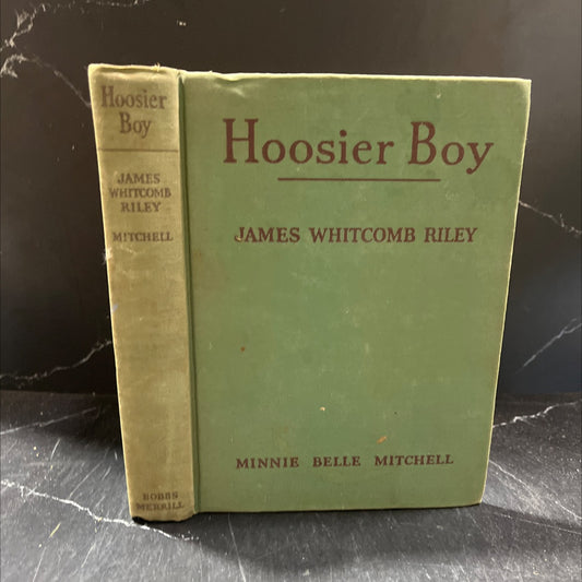 hoosier boy book, by minnie belle mitchell, 1942 Hardcover image 1