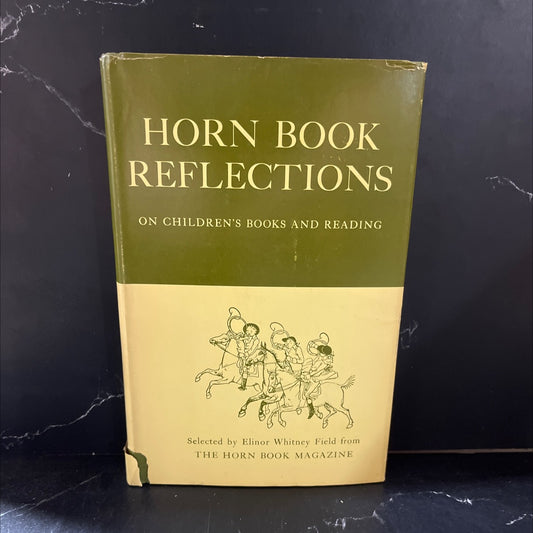 horn book reflections on children's books and reading book, by elinor whitney field, 1969 Hardcover image 1
