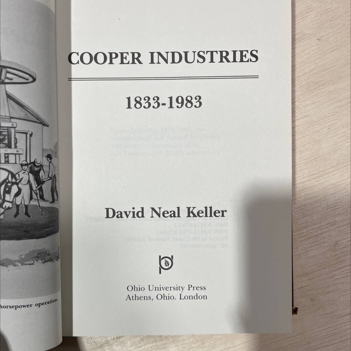 horsepower operation book, by David Neal Keller, 1983 Hardcover, Vintage image 2
