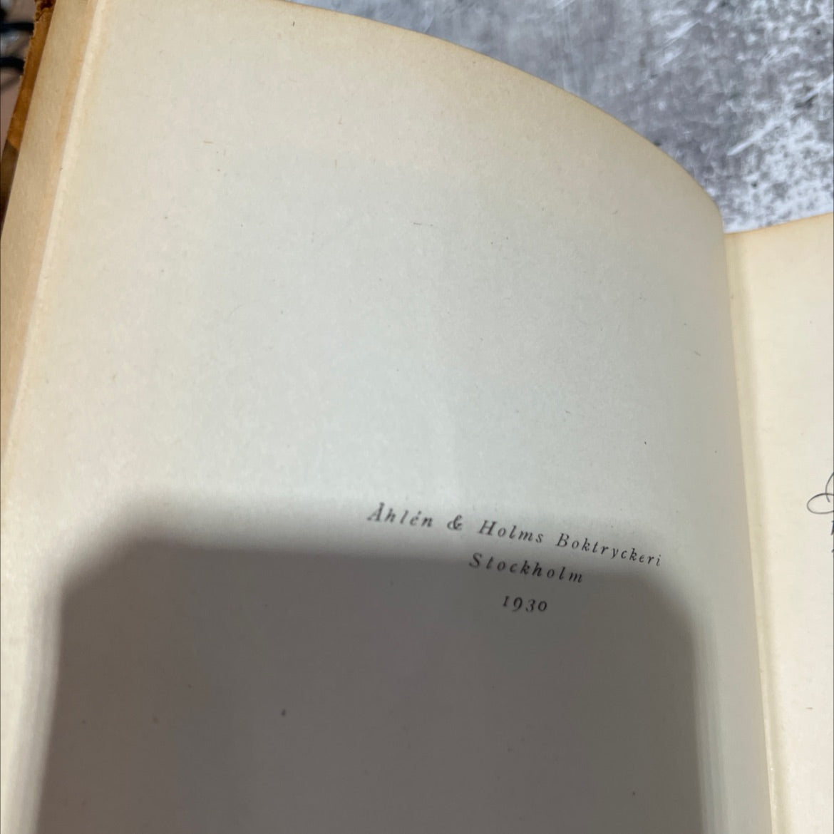 hosten book, by w. s. reymont, 1930 Leather image 3