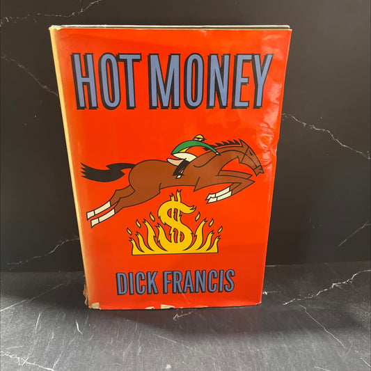 hot money book, by dick francis, 1988 Hardcover image 1