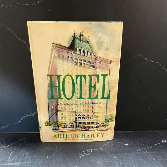 hotel book, by arthur hailey, 1965 Hardcover image 1