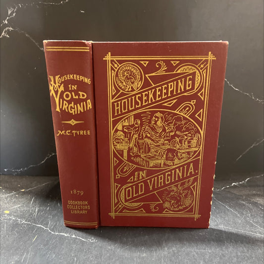 housekeeping in old virginia book, by marion cabell tyree, 1879 Hardcover image 1